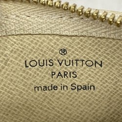 Louis Vuitton Wallet/Coin Case Damier Azur Pochette Cle N62659 White Men's Women's