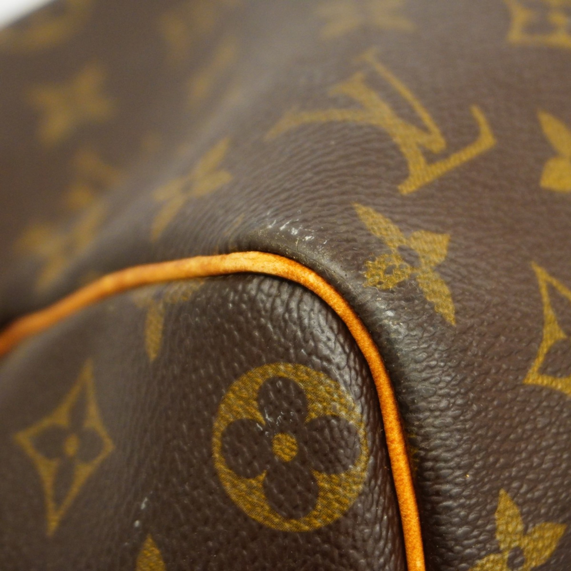 Louis Vuitton Boston Bag Monogram Keepall 45 M41428 Brown Men's Women's