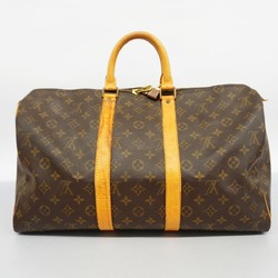 Louis Vuitton Boston Bag Monogram Keepall 45 M41428 Brown Men's Women's