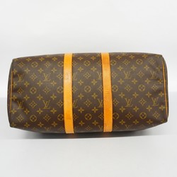 Louis Vuitton Boston Bag Monogram Keepall 45 M41428 Brown Men's Women's