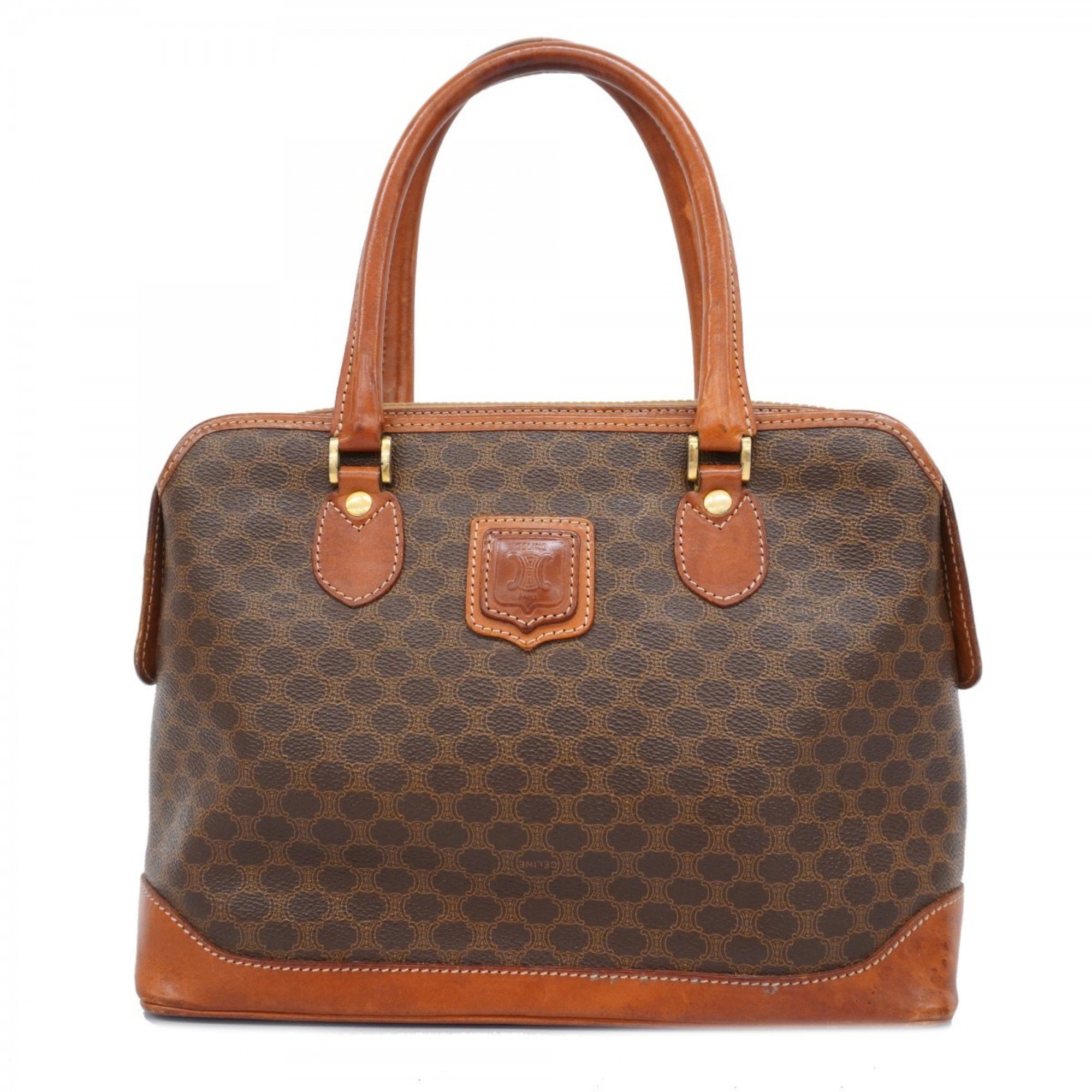 Celine handbag macadam brown ladies