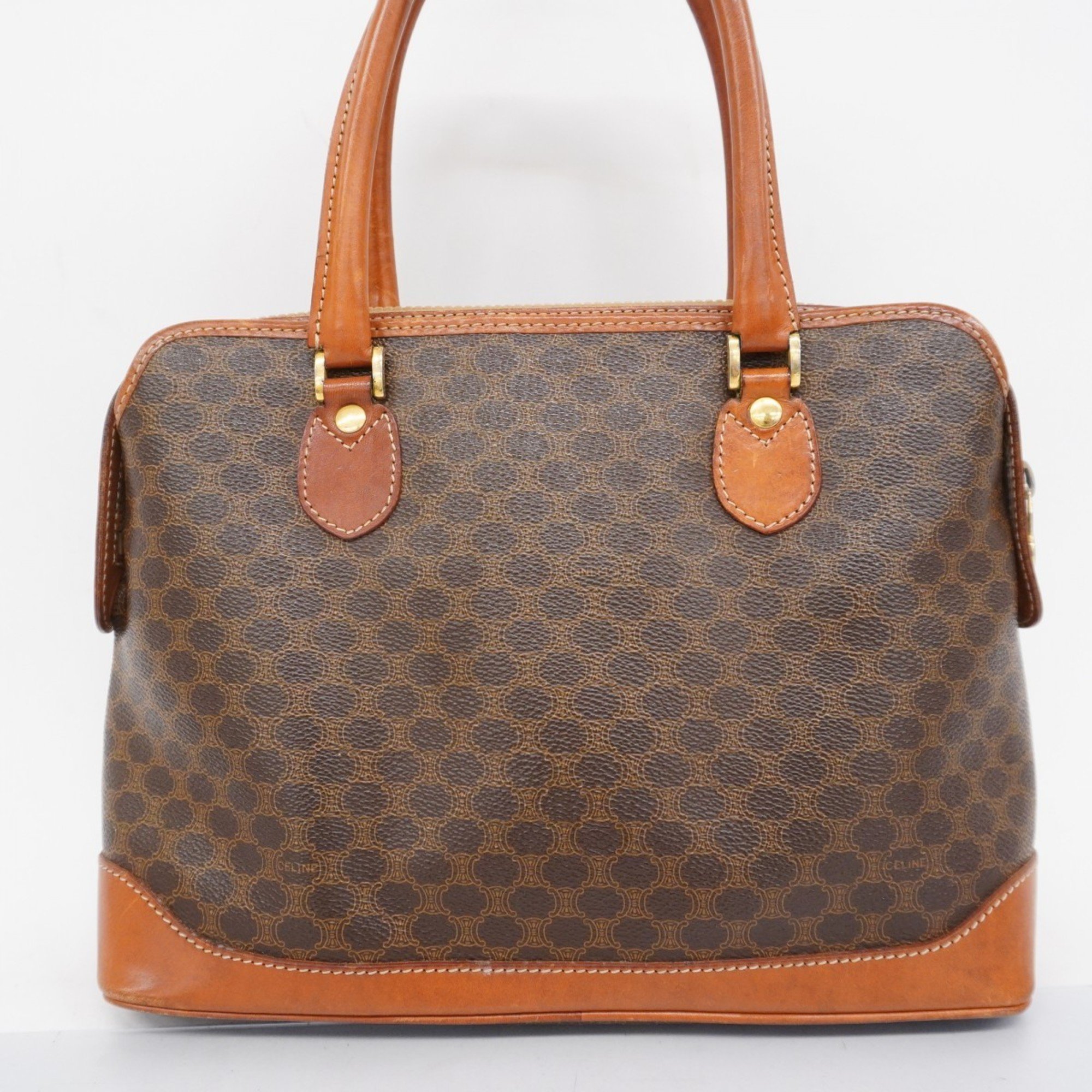 Celine handbag macadam brown ladies