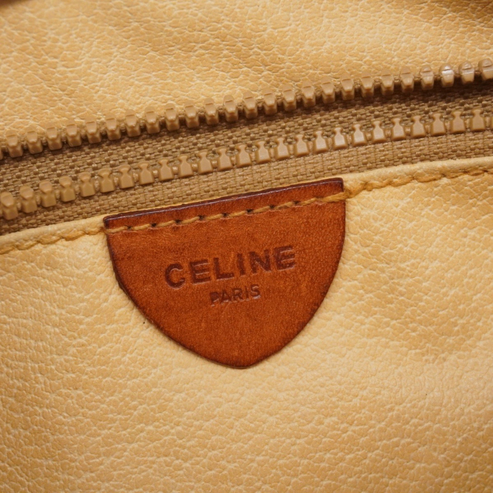 Celine handbag macadam brown ladies