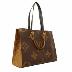 Louis Vuitton Tote Bag Monogram Giant On The Go MM M45321 Brown Women's