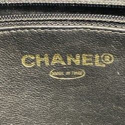 Chanel Tote Bag Reproduction Caviar Skin Black Women's