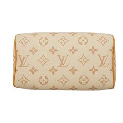 Louis Vuitton Handbag Monogram d'une Speedy Bandouliere 20 M46906 White Beige Black Ladies