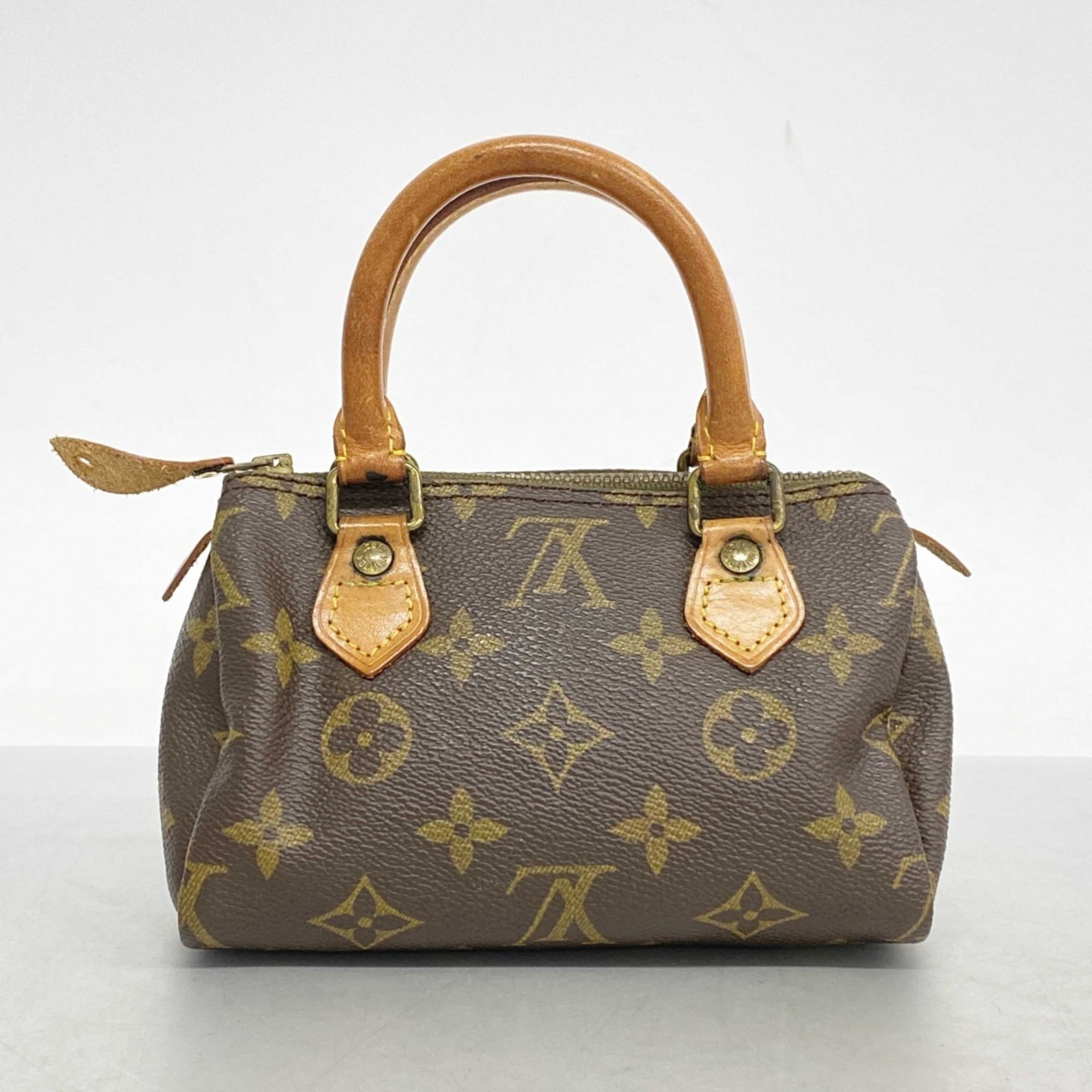 Louis Vuitton Handbag Monogram Speedy M41534 Brown Ladies