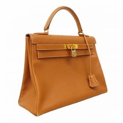 Hermes handbag Kelly 32 Cushvel gold A stamp ladies