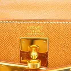 Hermes handbag Kelly 32 Cushvel gold A stamp ladies