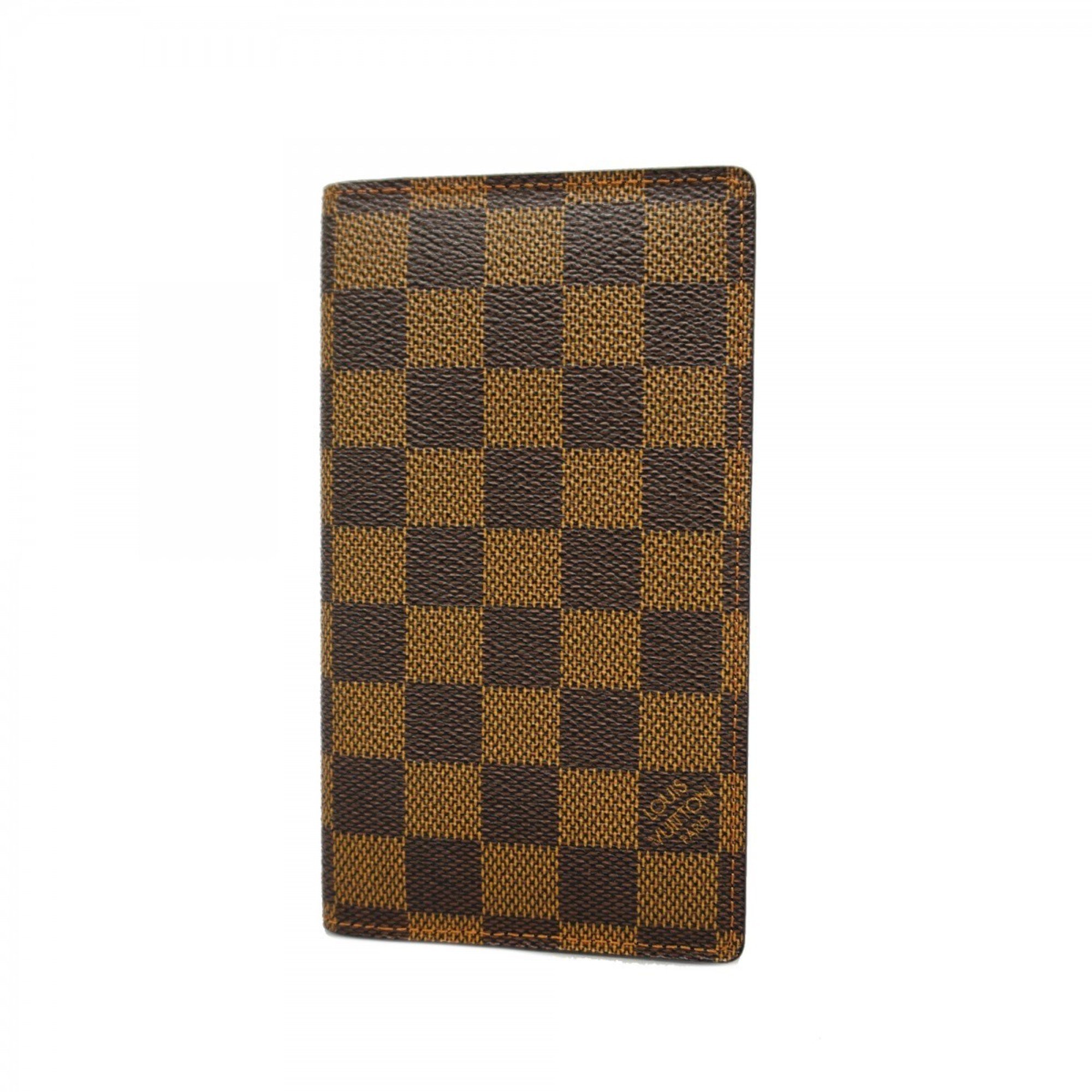 Louis Vuitton Diary Cover Damier Agenda Poche R20703 Ebene Men's Women's