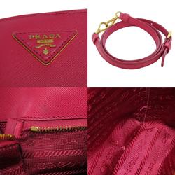 Prada BL0837 Metal fittings handbag Saffiano Women's PRADA