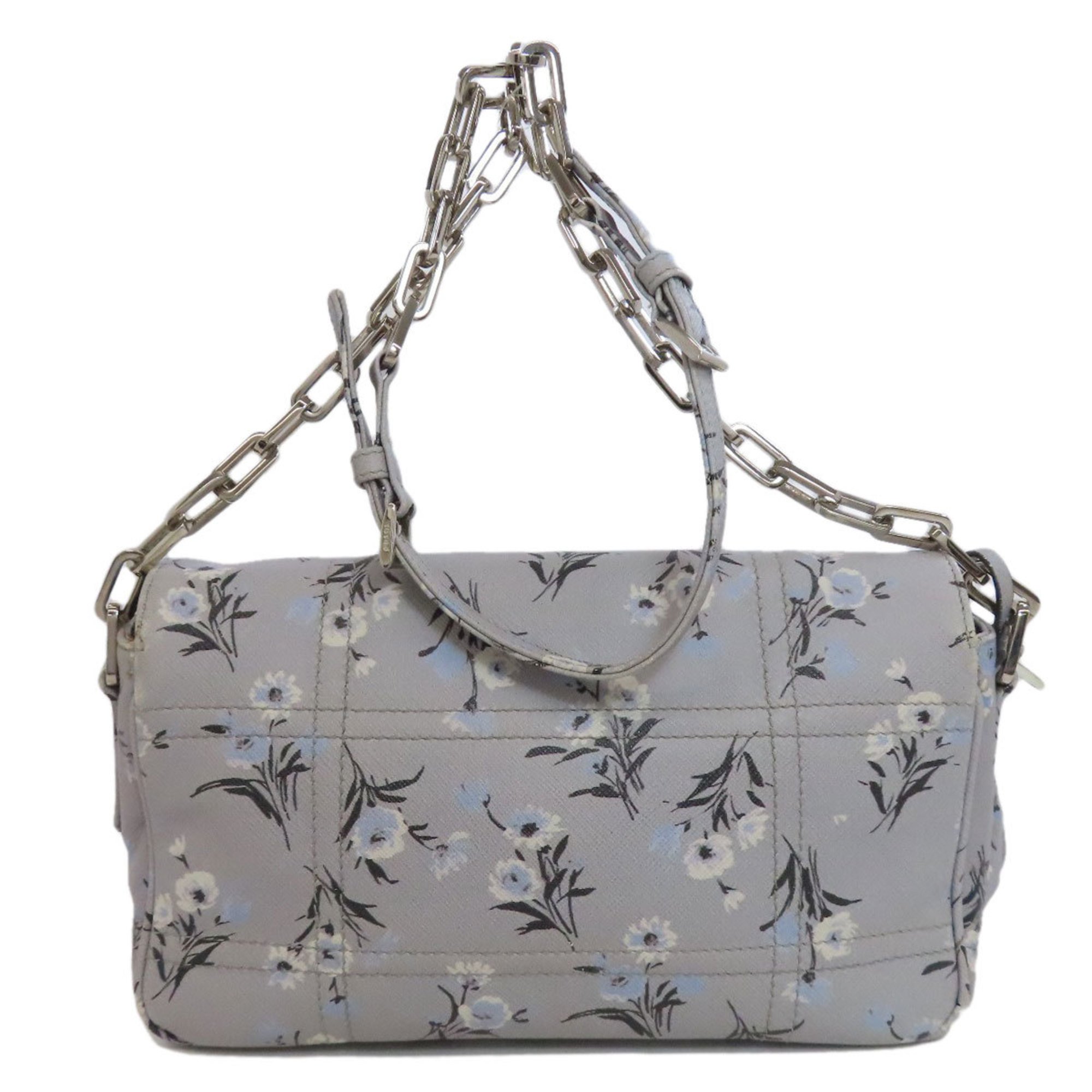 Prada Flower Motif Shoulder Bag for Women PRADA