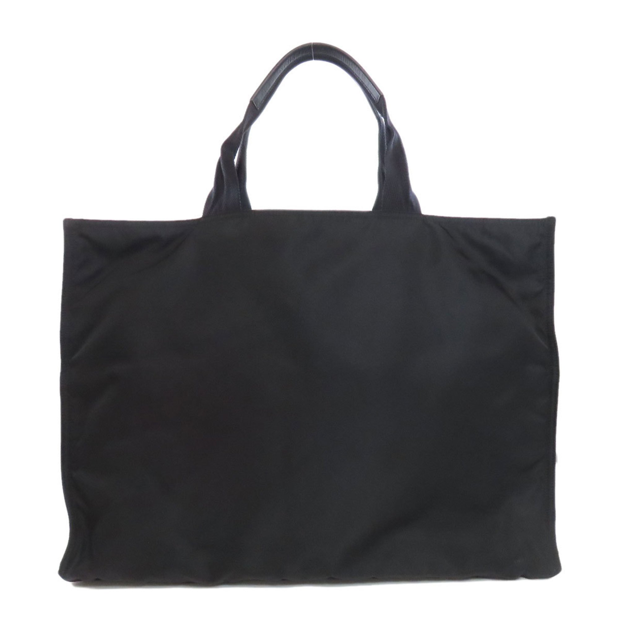 Prada metal tote bag nylon material women's PRADA