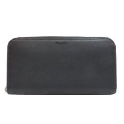 Prada Saffiano Long Wallet Leather Men's PRADA