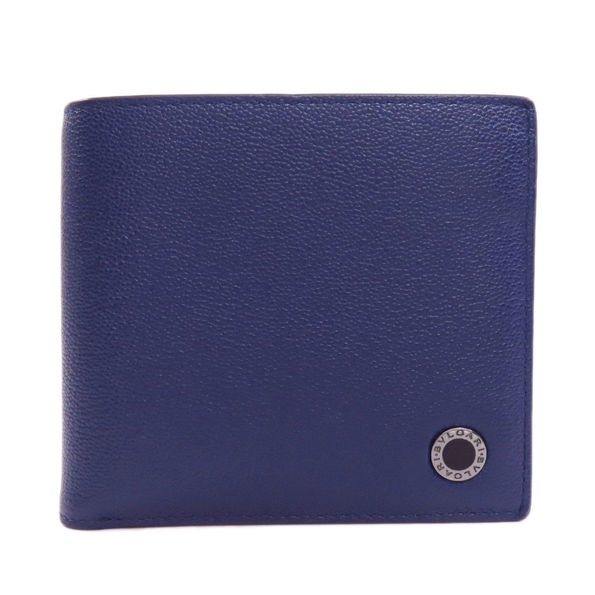 BVLGARI Bi-fold wallet Leather Women's