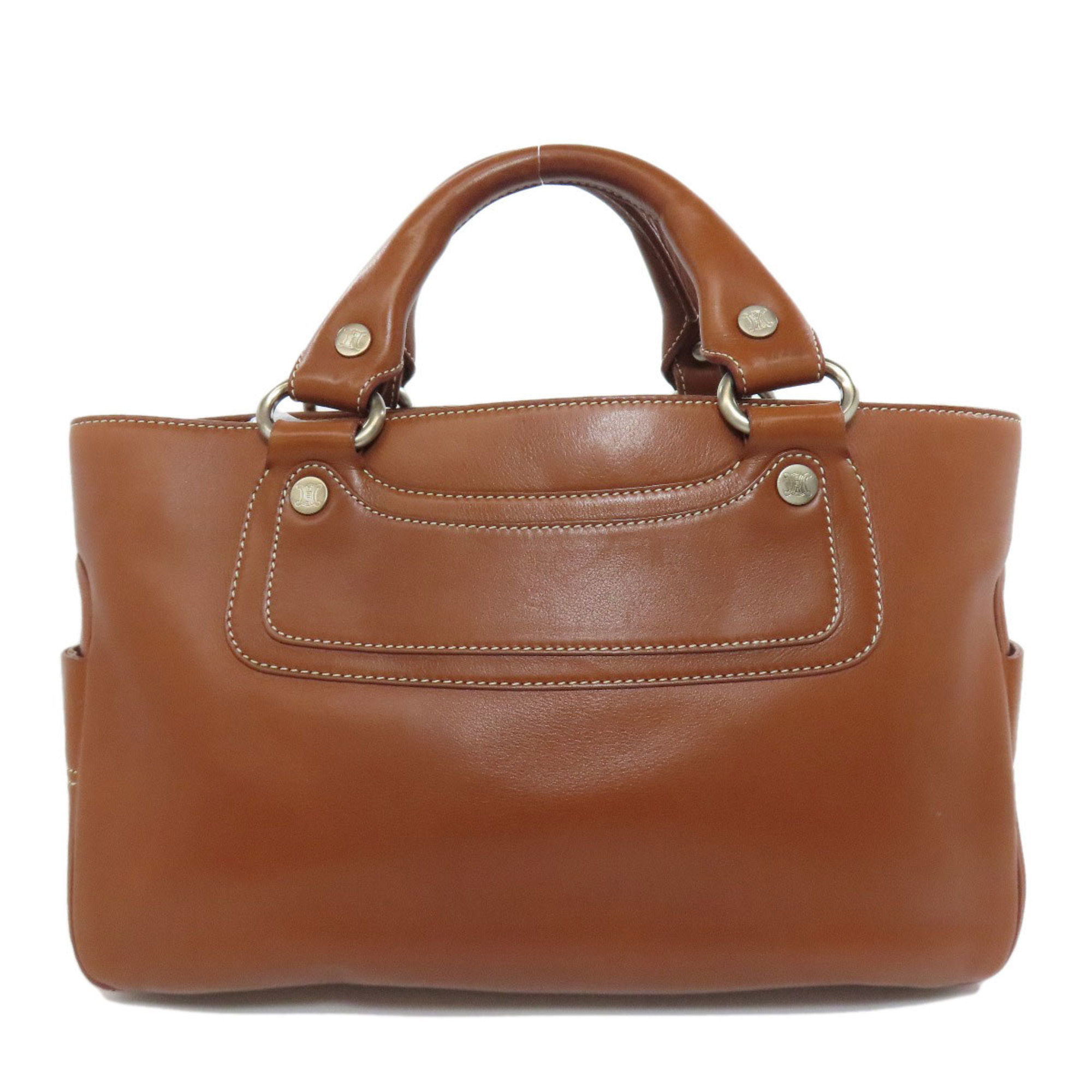 CELINE Boogie Bag Handbag Leather Women's