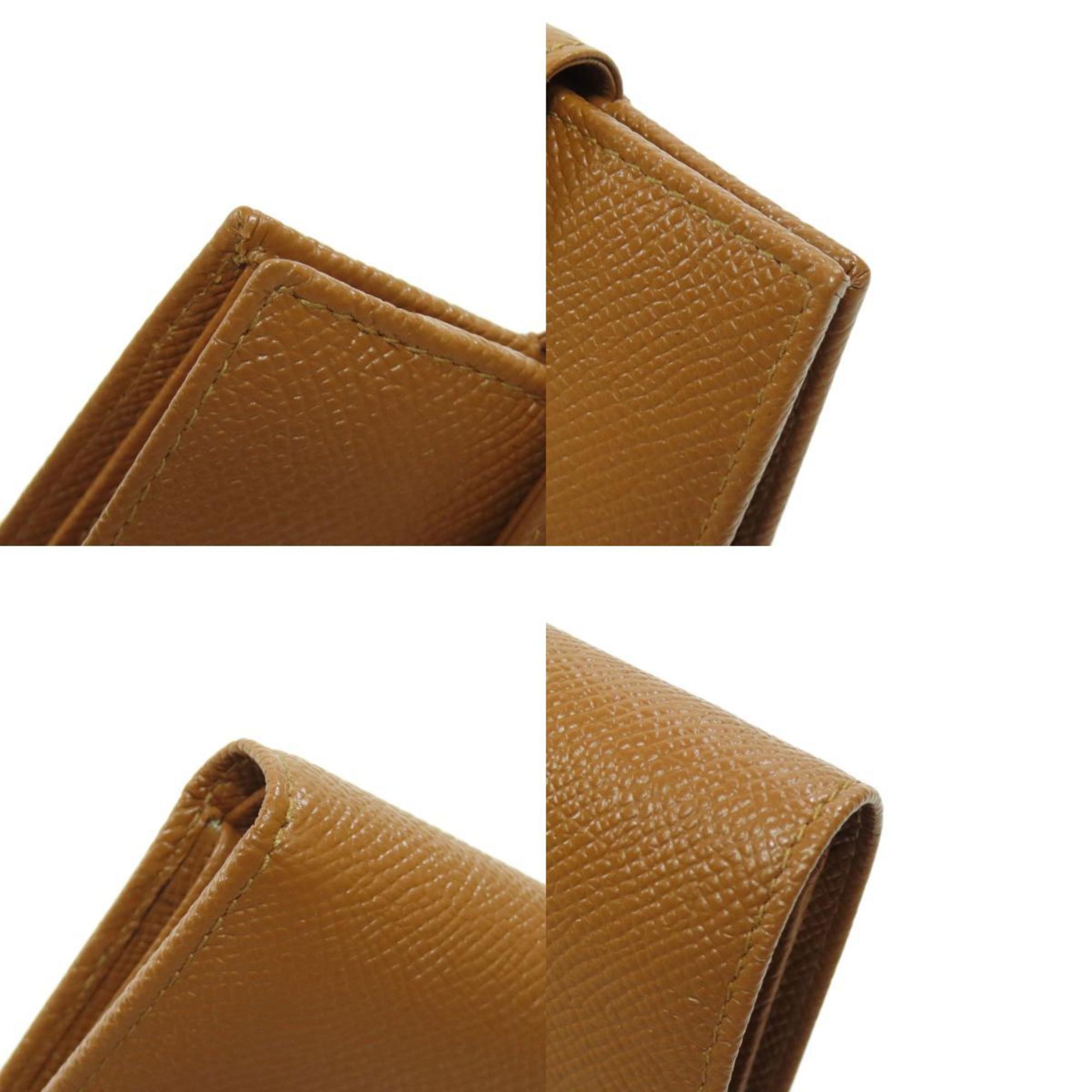 BVLGARI Bi-fold wallet Leather Women's