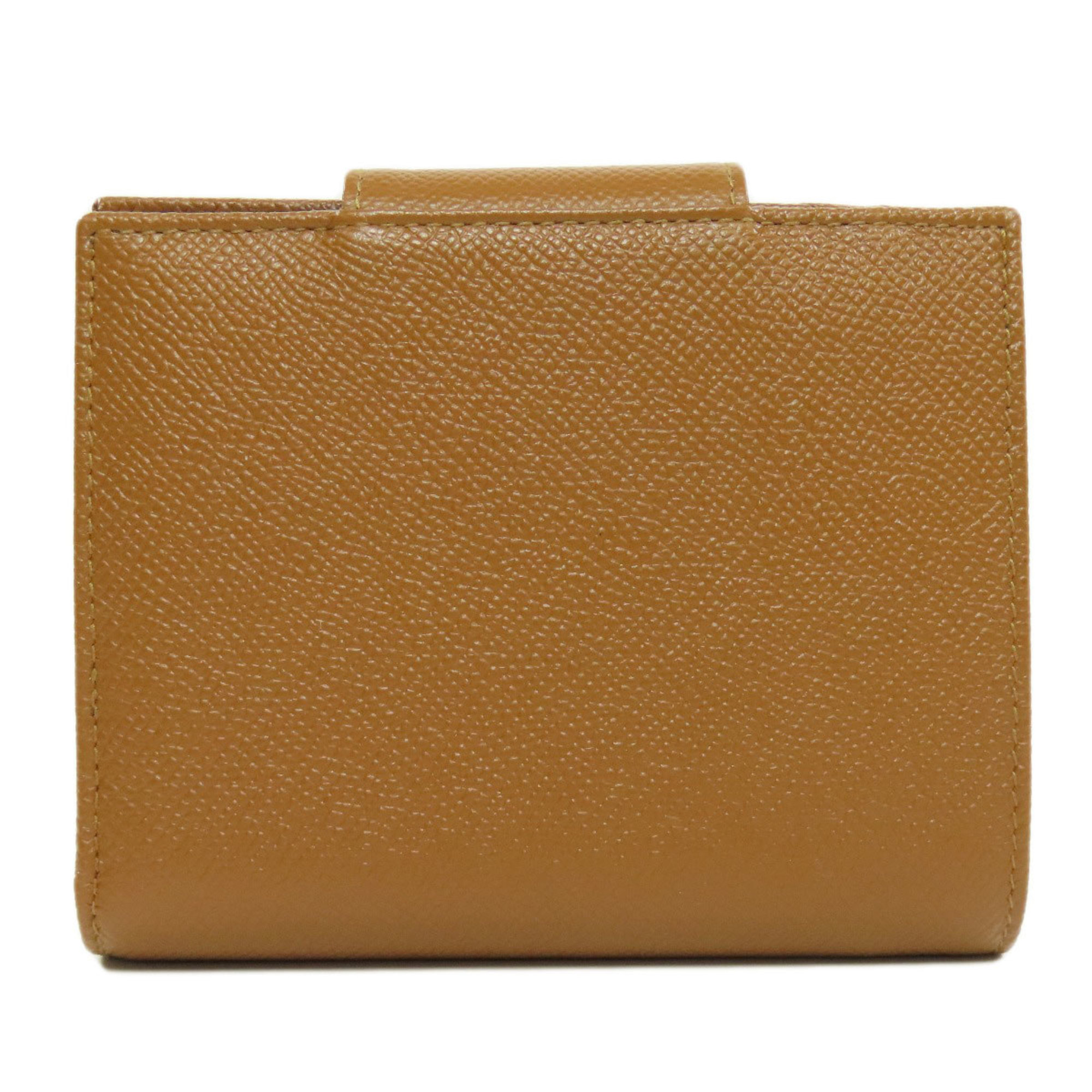 BVLGARI Bi-fold wallet Leather Women's