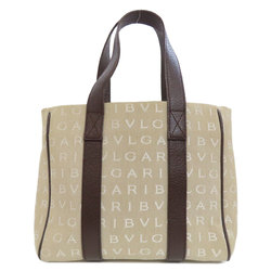 BVLGARI Tote Mania Handbag Canvas Women's