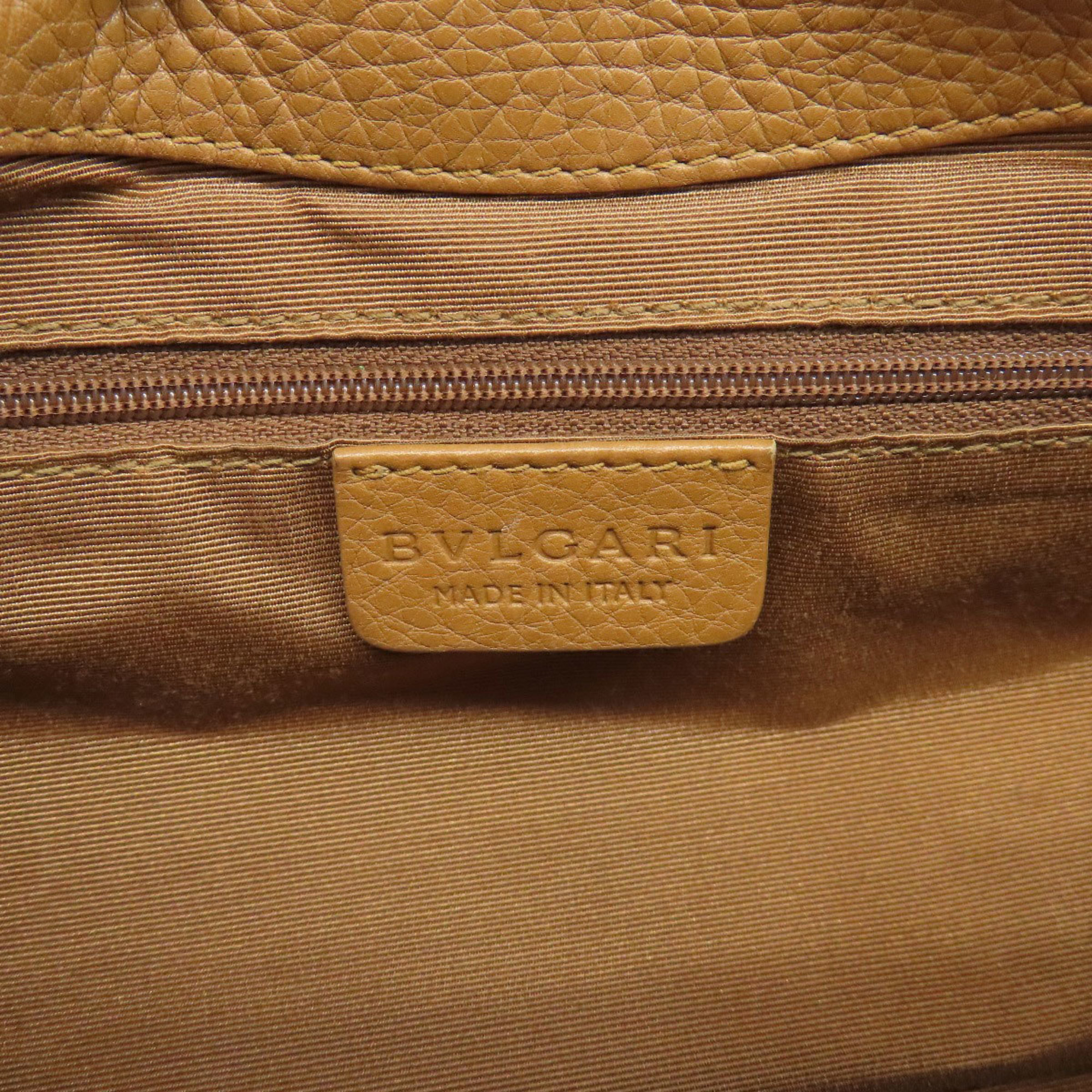 BVLGARI Mania Handbag Canvas Women's