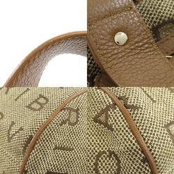 BVLGARI Mania Handbag Canvas Women's