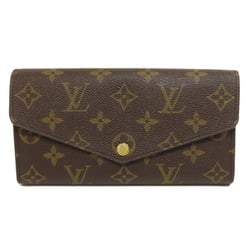 Louis Vuitton M60531 Portefeuille Sarah Long Wallet Monogram Canvas Women's LOUIS VUITTON