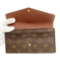 Louis Vuitton M60531 Portefeuille Sarah Long Wallet Monogram Canvas Women's LOUIS VUITTON