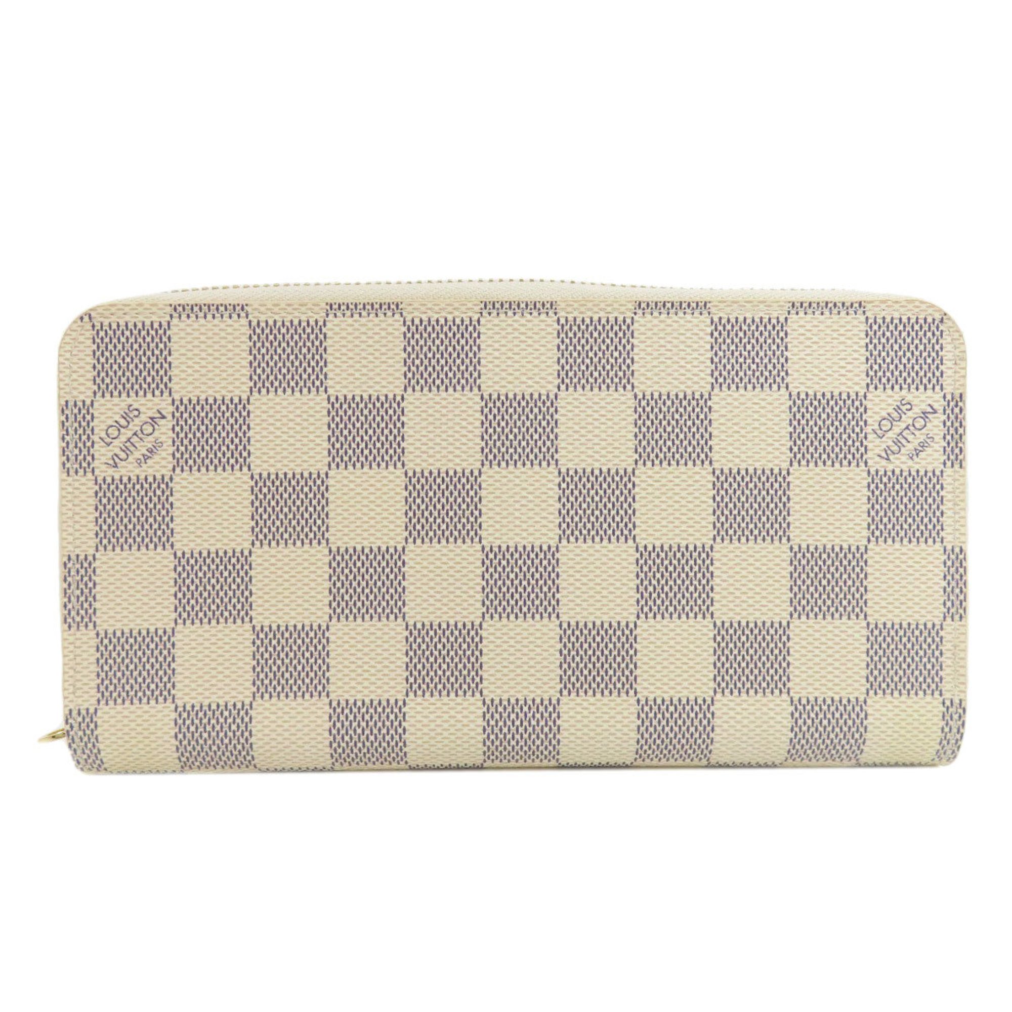 Louis Vuitton N41660 Zippy Wallet Long Damier Canvas Women's LOUIS VUITTON