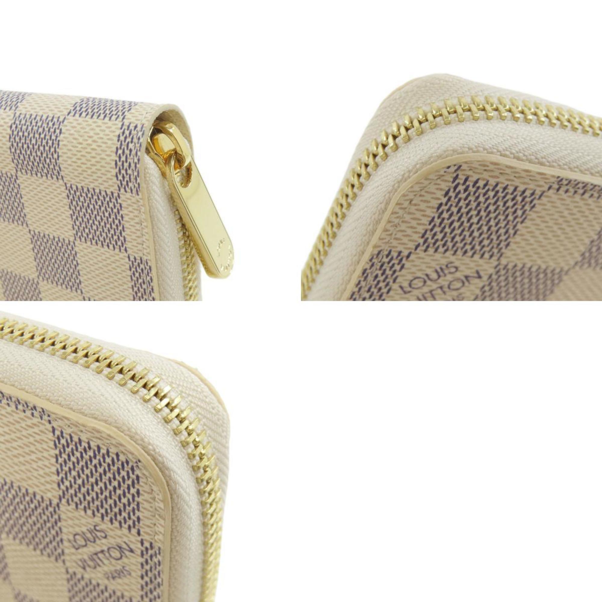 Louis Vuitton N41660 Zippy Wallet Long Damier Canvas Women's LOUIS VUITTON