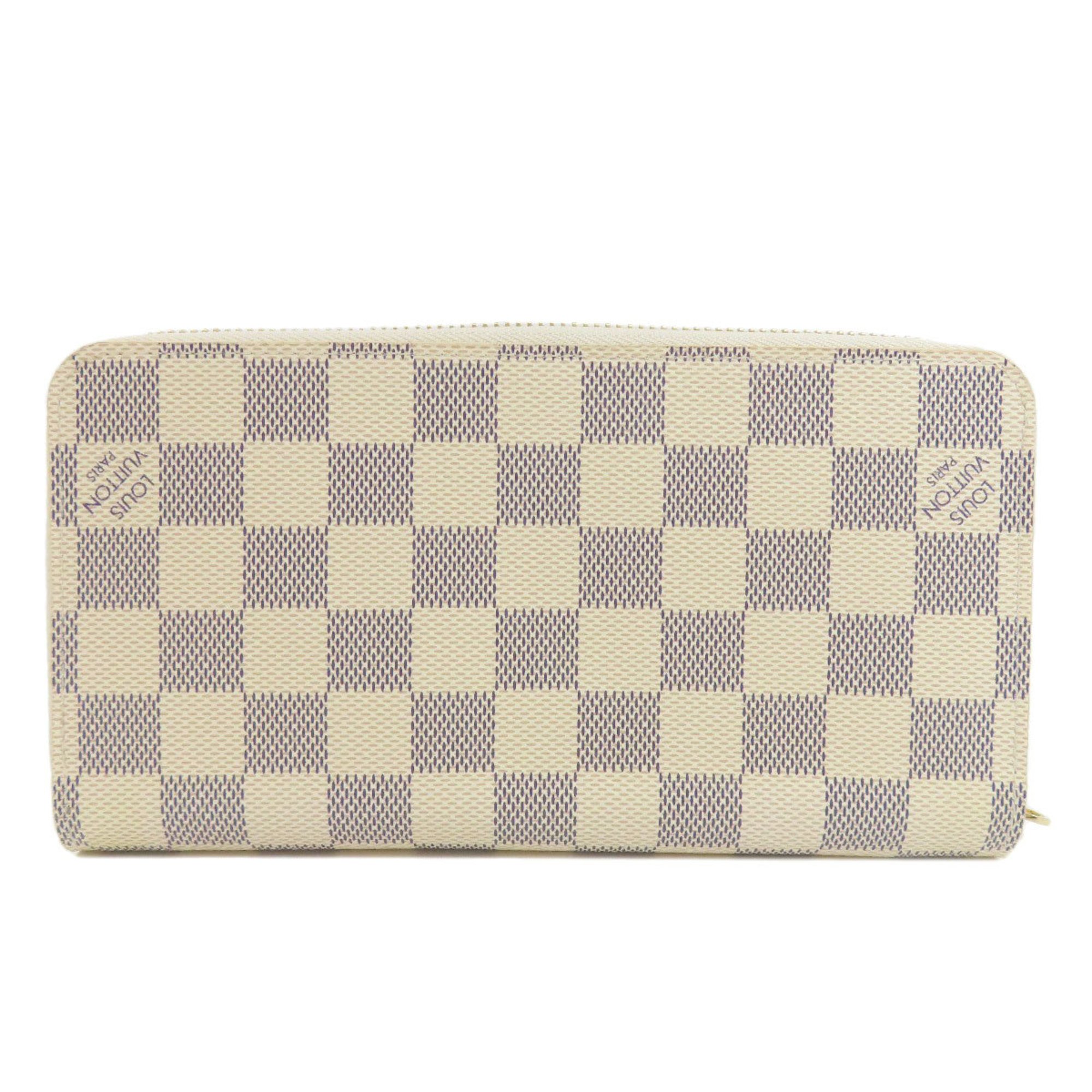 Louis Vuitton N41660 Zippy Wallet Long Damier Canvas Women's LOUIS VUITTON