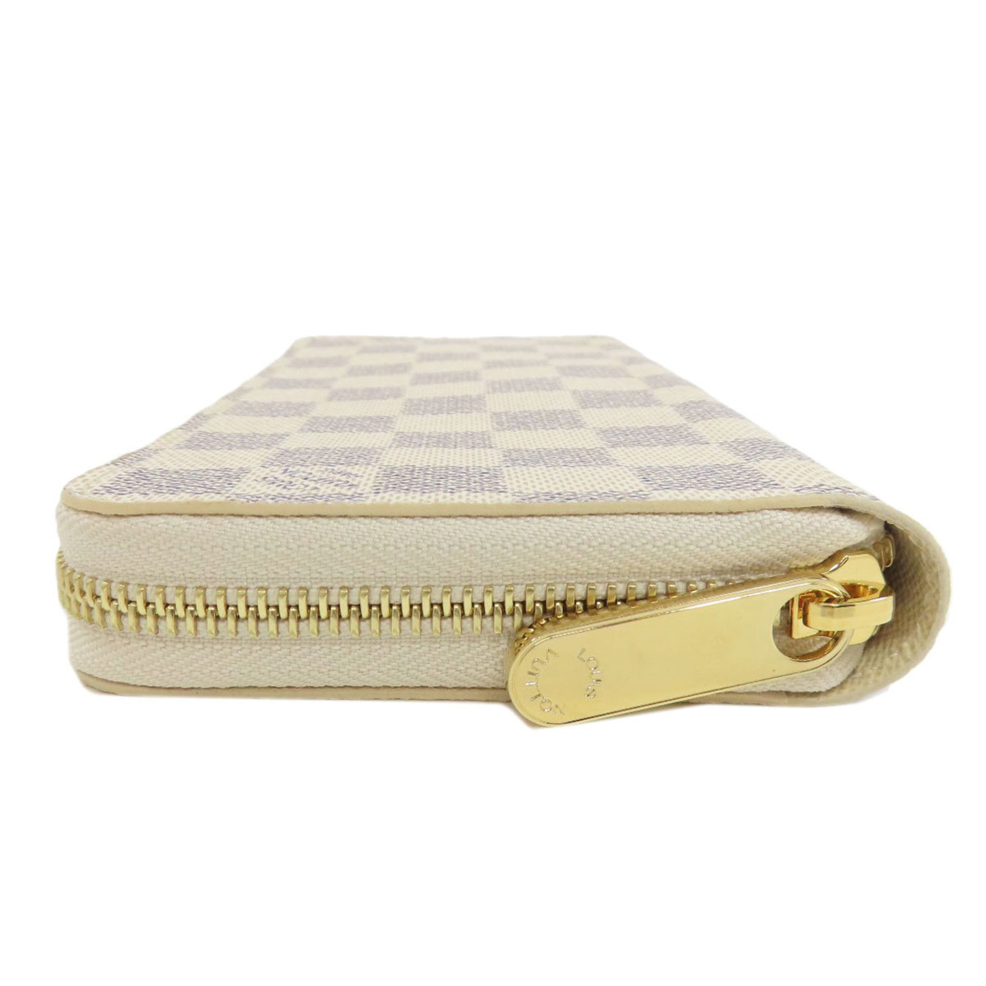 Louis Vuitton N41660 Zippy Wallet Long Damier Canvas Women's LOUIS VUITTON