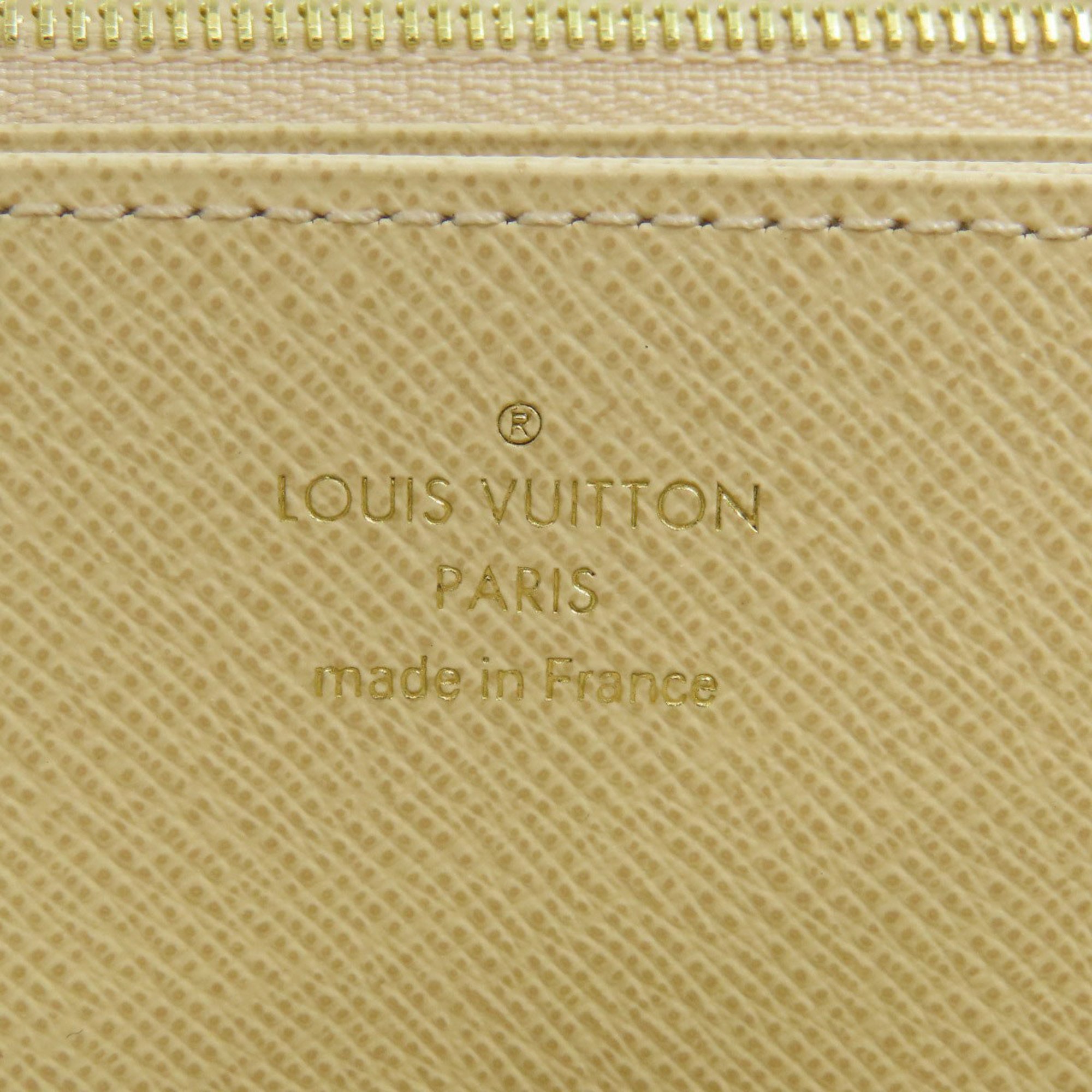 Louis Vuitton N41660 Zippy Wallet Long Damier Canvas Women's LOUIS VUITTON