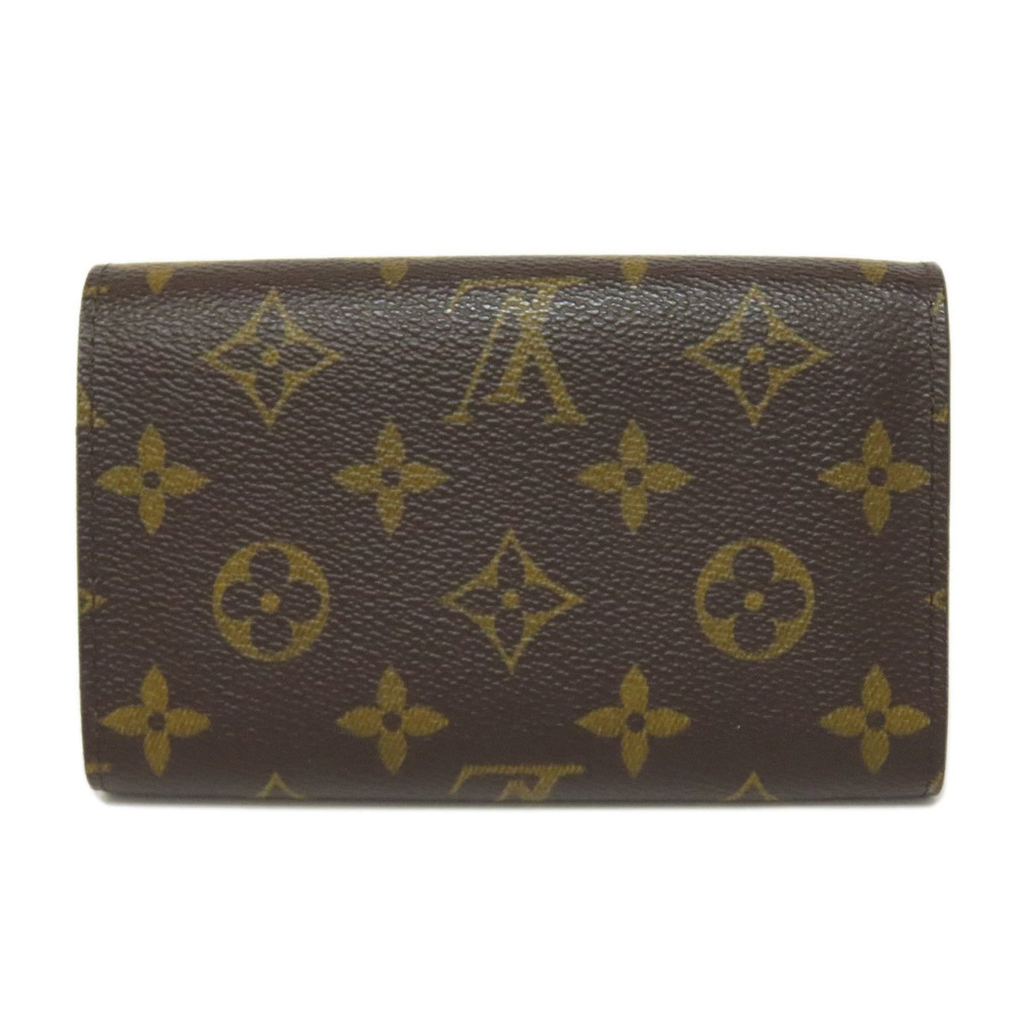 Louis Vuitton M61730 Portemonnay Bi-Tresor Long Wallet Monogram Canvas Women's LOUIS VUITTON