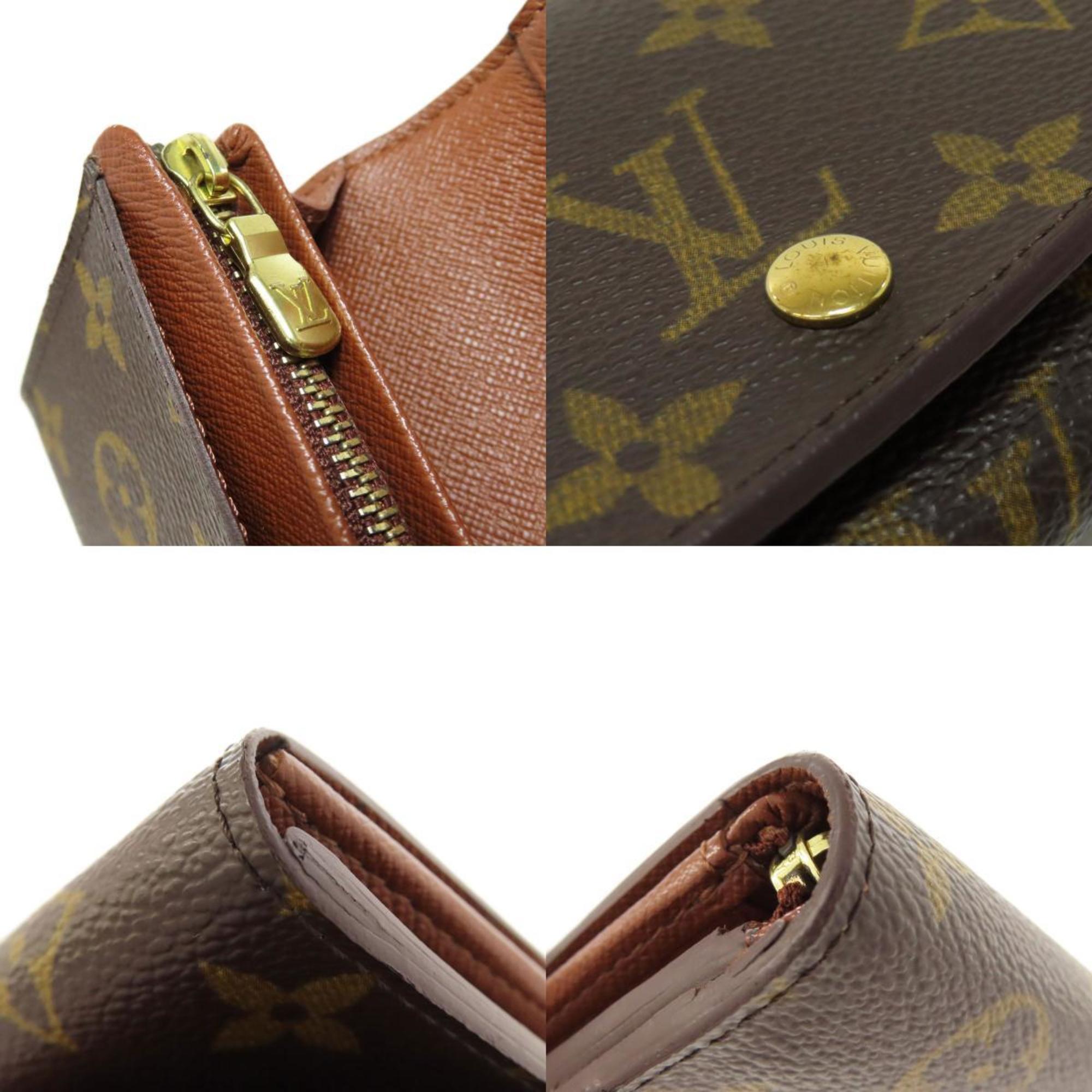 Louis Vuitton M61730 Portemonnay Bi-Tresor Long Wallet Monogram Canvas Women's LOUIS VUITTON