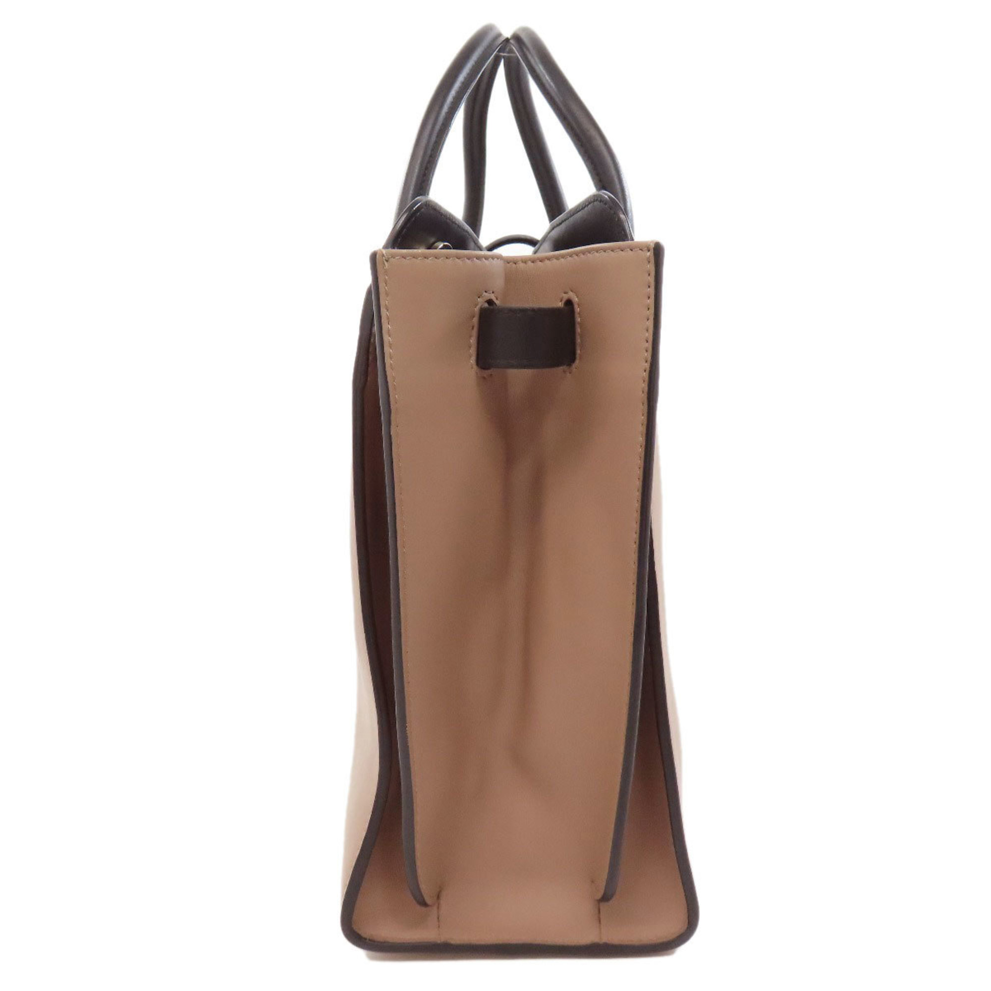 BVLGARI Tote Bag Leather Women's