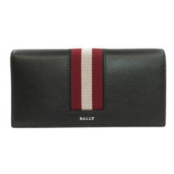 BALLY Bally Stripe Long Wallet Leather Women's