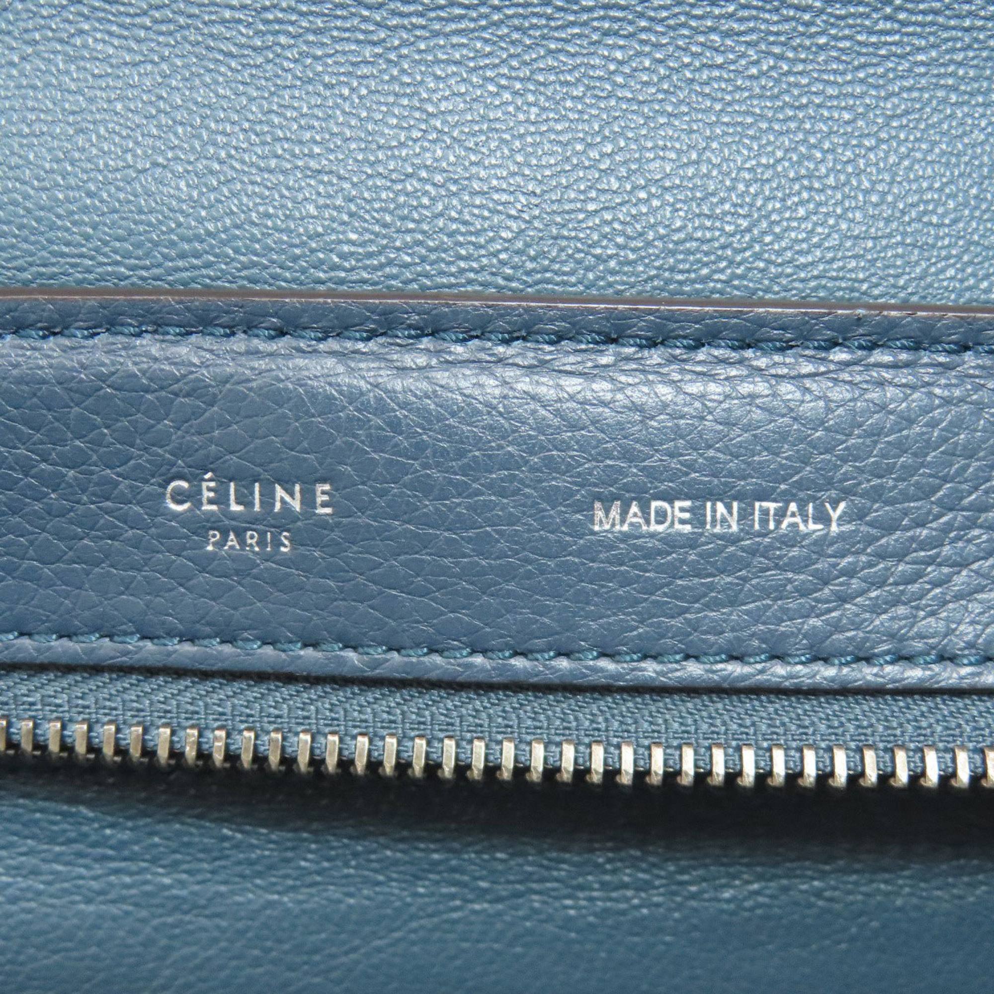 CELINE Trapeze Handbag Leather Women's