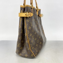 Louis Vuitton Tote Bag Monogram Batignolles Vertical M51153 Brown Women's