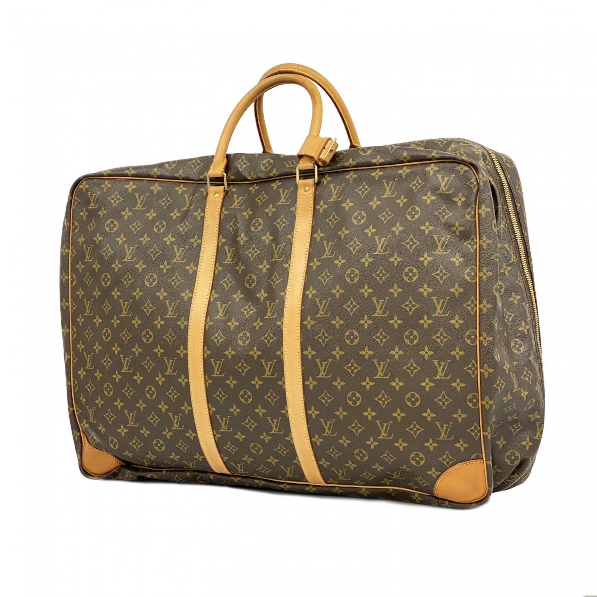 Louis Vuitton Boston Bag Monogram Sirius 60 M41402 Brown Men's Women's