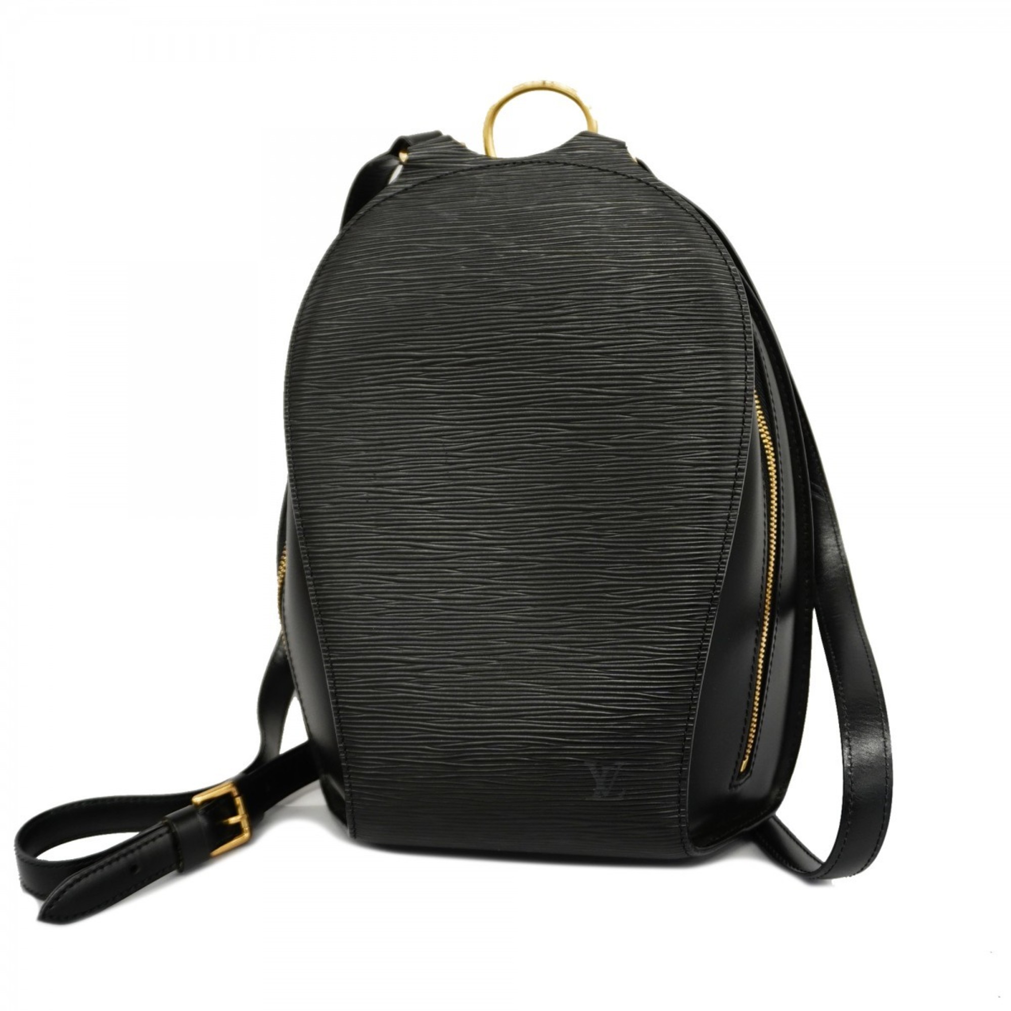 Louis Vuitton Backpack Daypack Epi Mabillon M52232 Noir Ladies