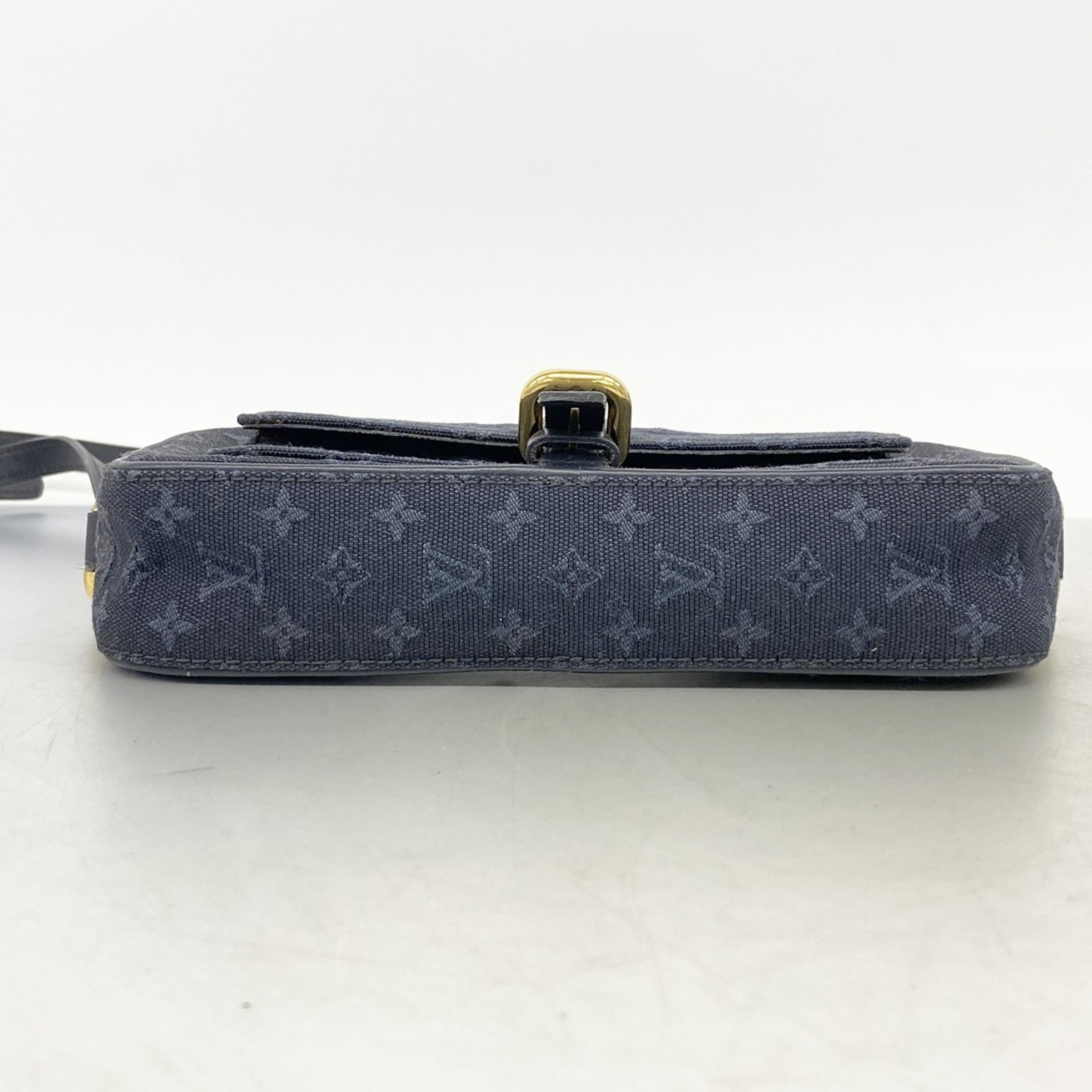 Louis Vuitton Shoulder Bag Monogram Juliet MM M92417 TST Blue Ladies