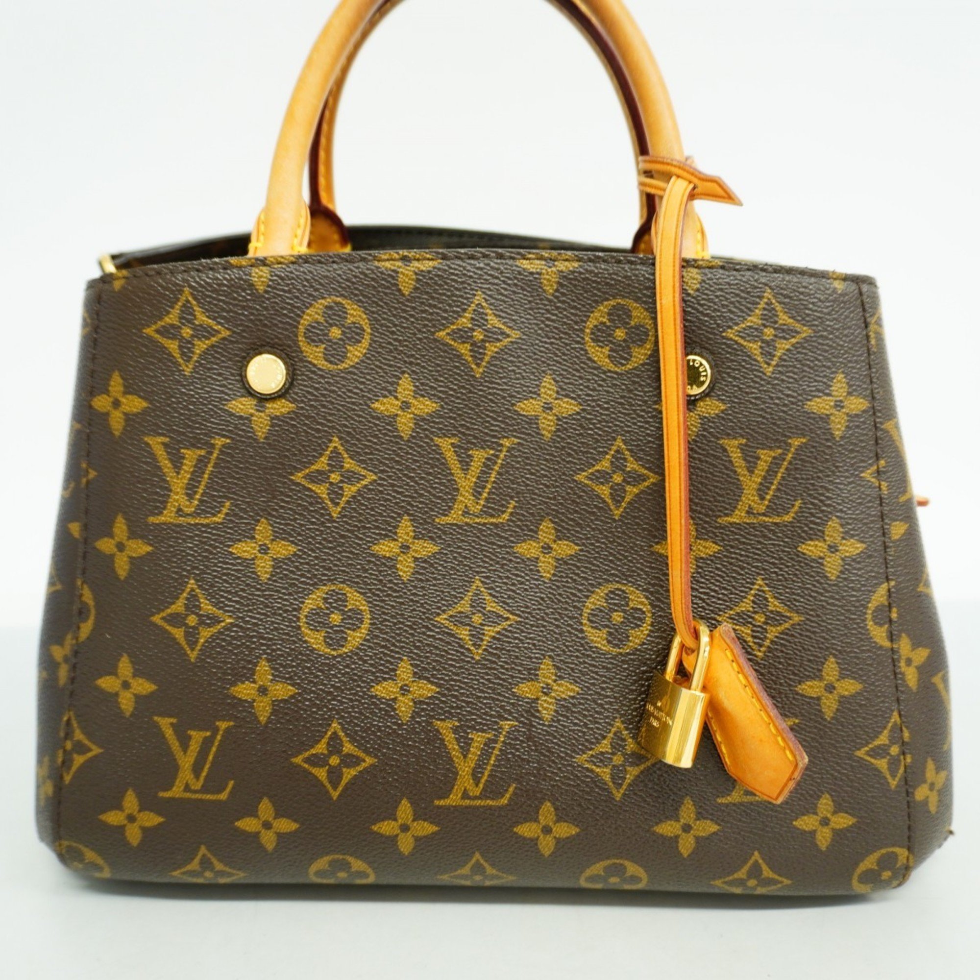 Louis Vuitton Handbag Monogram Petit Pale PM M45900 Brown Ladies