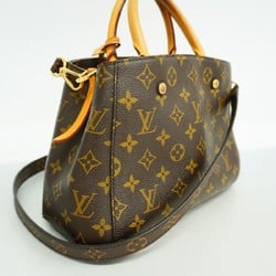 Louis Vuitton Handbag Monogram Petit Pale PM M45900 Brown Ladies