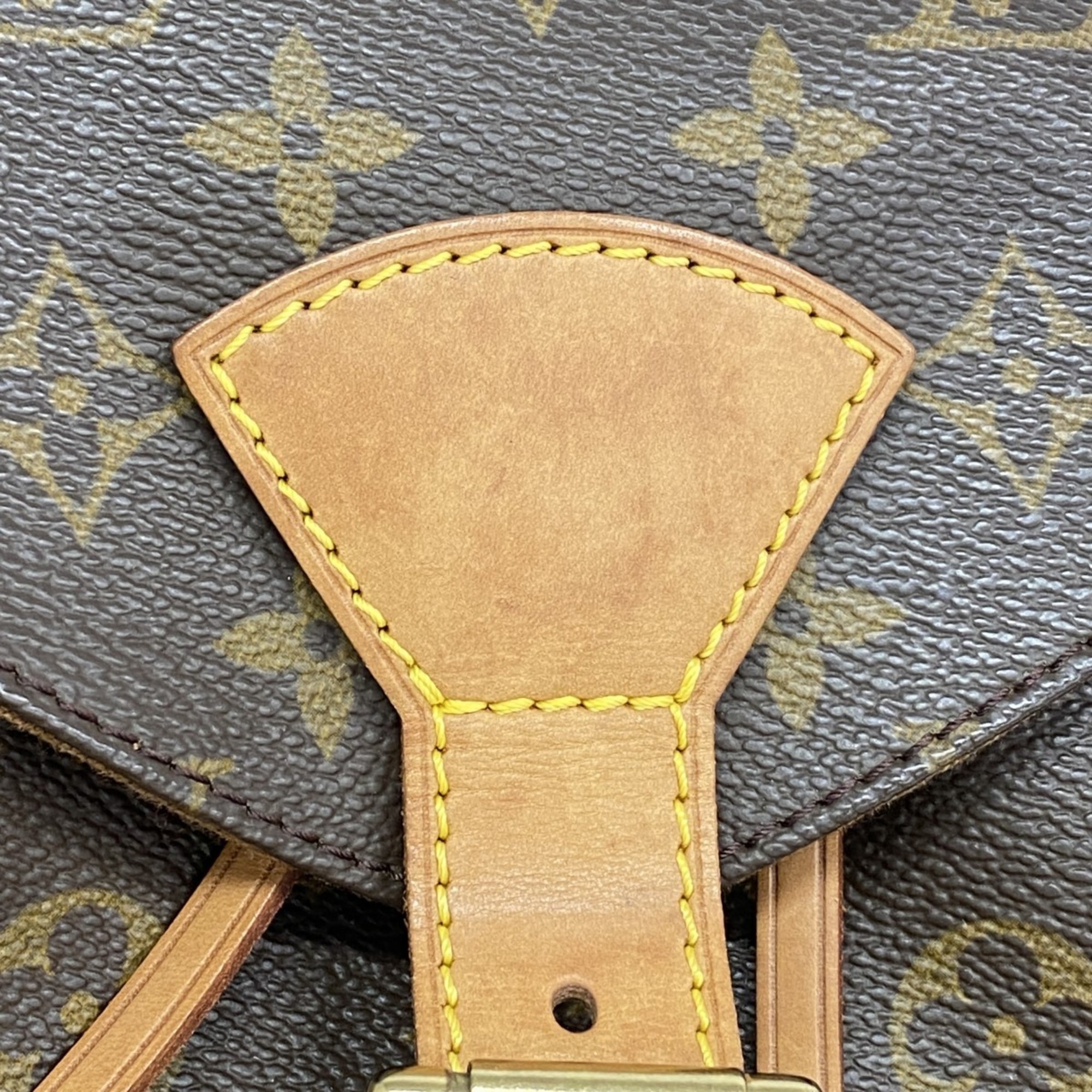 Louis Vuitton Backpack Daypack Monogram Montsouris GM M51135 Brown Women's