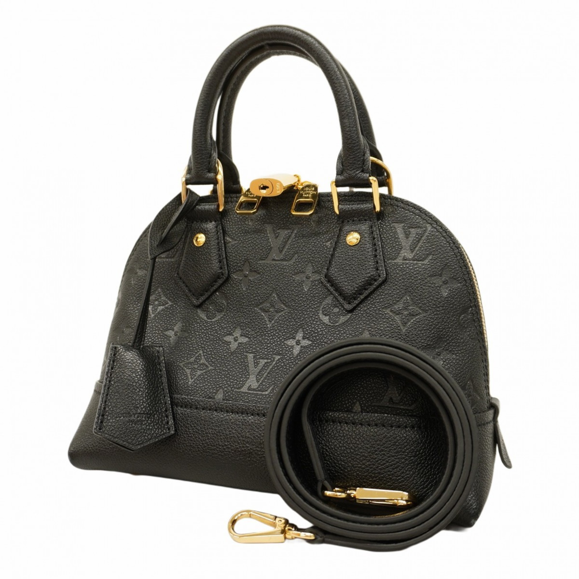 Louis Vuitton Handbag Monogram Empreinte Neo Alma BB M44829 Noir Ladies