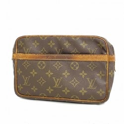 Louis Vuitton Clutch Bag Monogram Compiegne 23 M51847 Brown Men's Women's