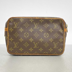 Louis Vuitton Clutch Bag Monogram Compiegne 23 M51847 Brown Men's Women's