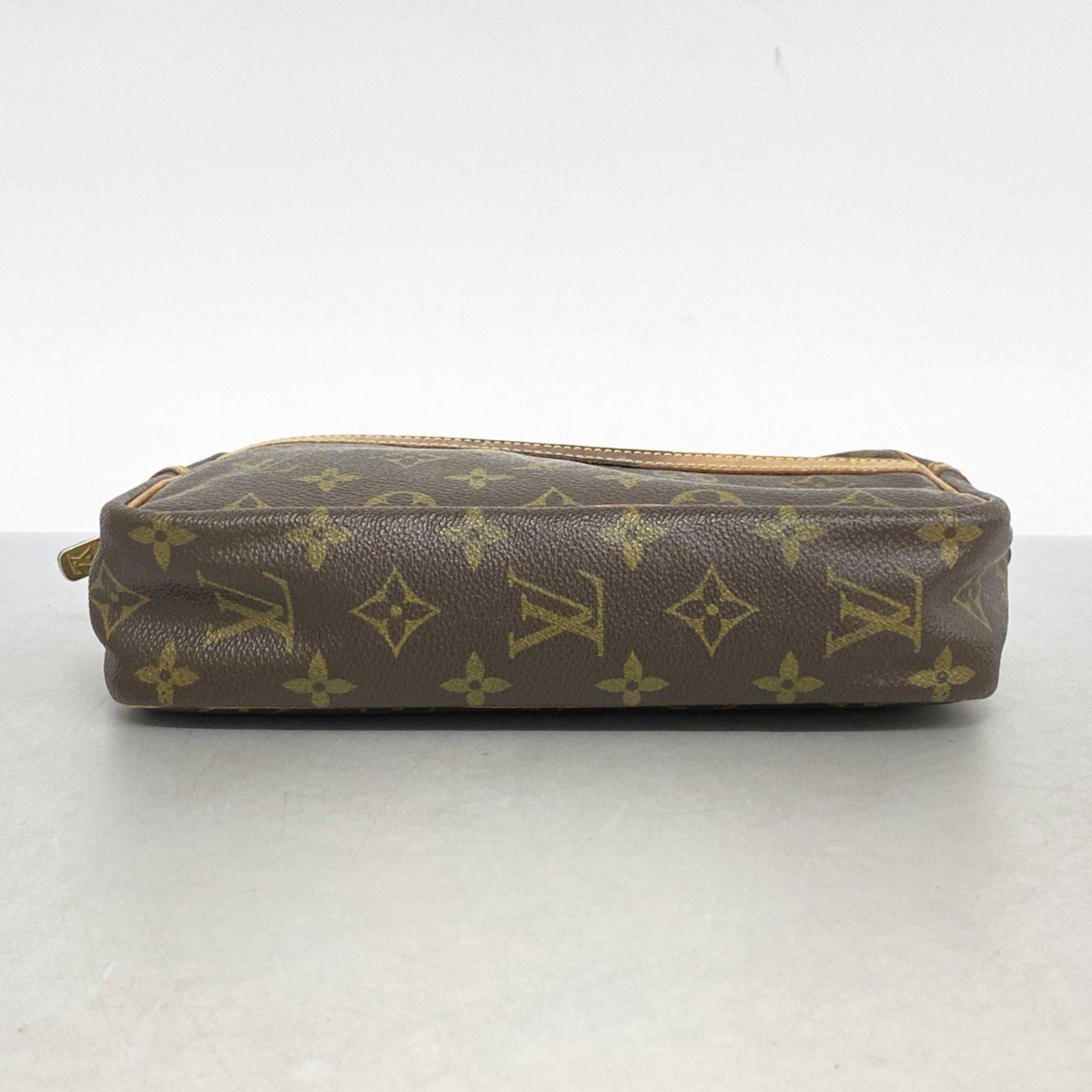 Louis Vuitton Clutch Bag Monogram Compiegne 23 M51847 Brown Men's Women's