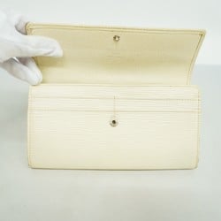 Louis Vuitton Long Wallet Epi Portefeuille Sarah M6516J Ivory Ladies