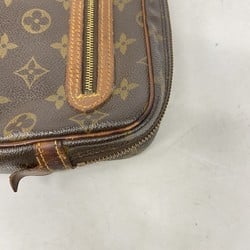 Louis Vuitton Clutch Bag Monogram Marly Dragonne GM M51825 Brown Men's